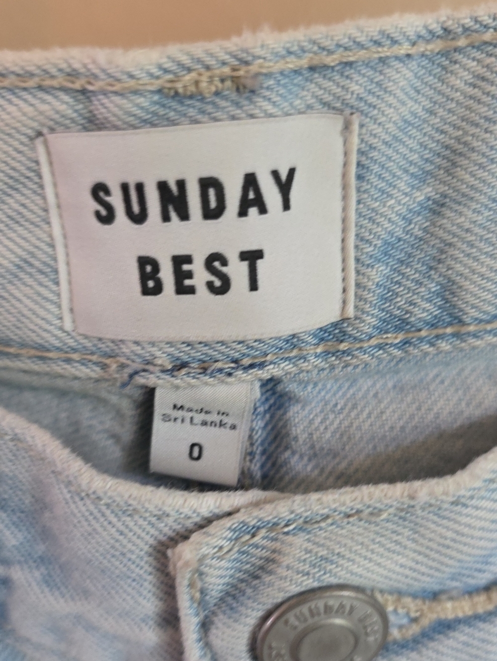 Sunday Best Jeans  size 0 EUC - Picture 4 of 7